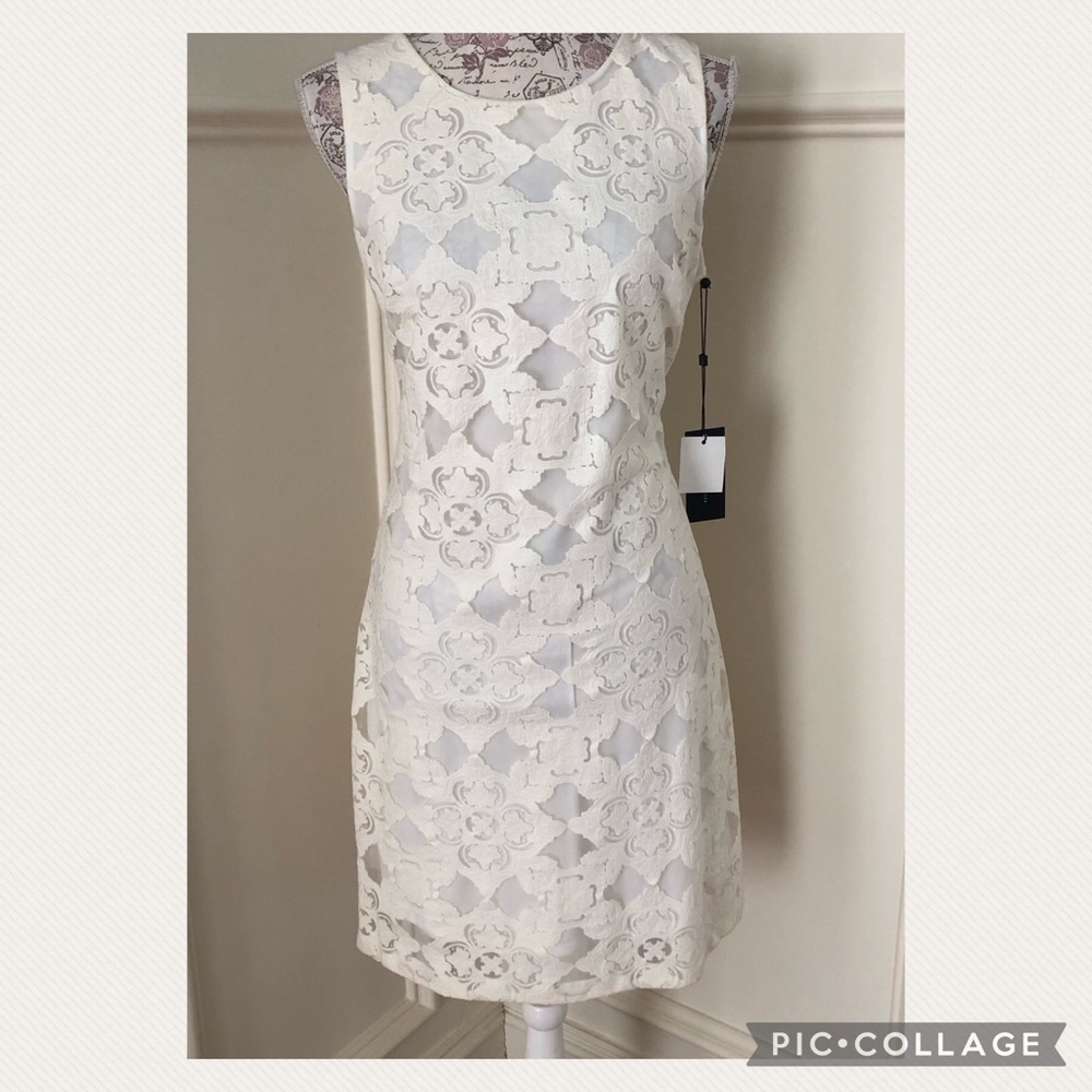 NWT ivory lace dress